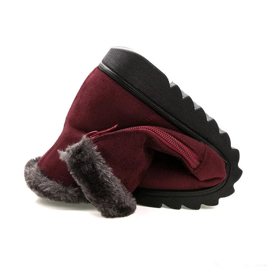 EB | Winter Plush Reißverschluss Rutschfeste Stiefel