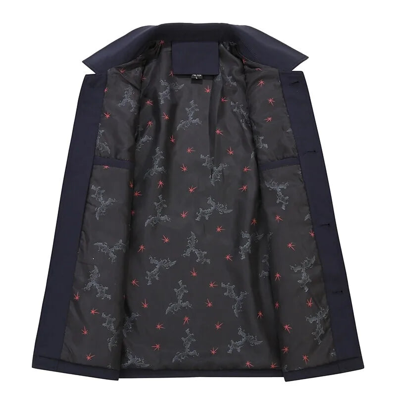 EB | Freizeitjacke mit Aufgesetzten Taschen und Knöpfen - Samuel