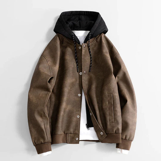 EB | Veganes lässiges Herrenjacke mit Kapuze