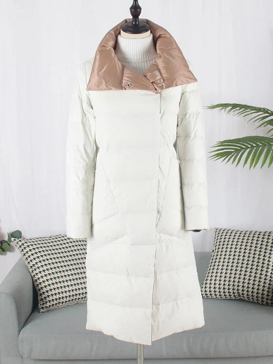 EB | Lange Karierte mit Taschen für Damen Ideal für Den Winter
