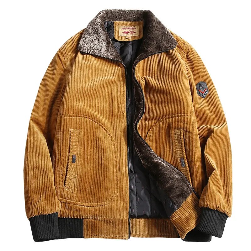 EB | Herren Cordjacke Winter - Gemütliche Oberbekleidung