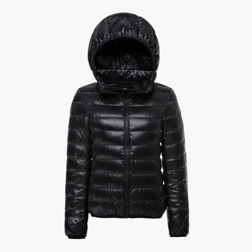 EB | Steppjacke mit Kapuze - Leichte Übergangsjacke für Alltag und Outdoor