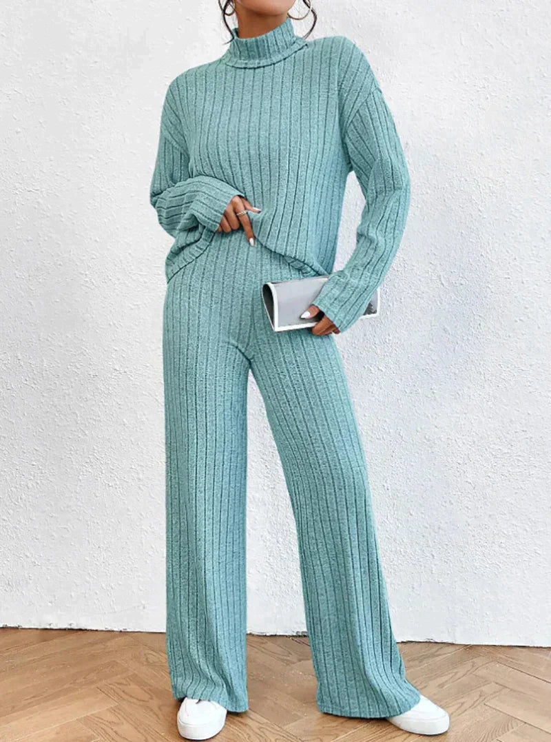 EB | Strickhose und Rollkragenpullover Set