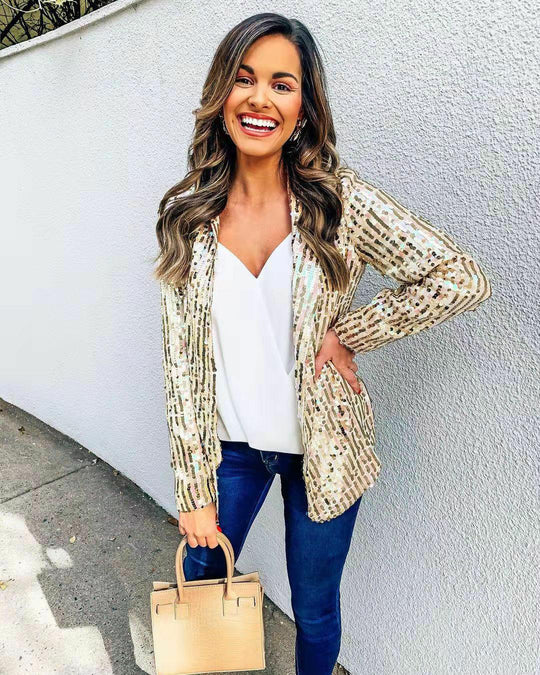 EB | Glitter Blazer Das Must-Have für die kommenden Feiertage