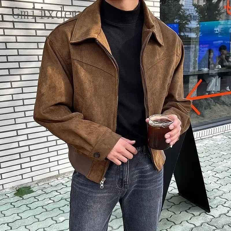 EB - Stilvolle Vintage Casualherbstjacke für Herren