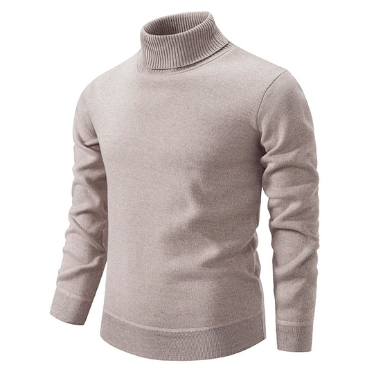 EB | Weicherer & Bequemer Herrenrollenkragenpullover aus Baumwolle