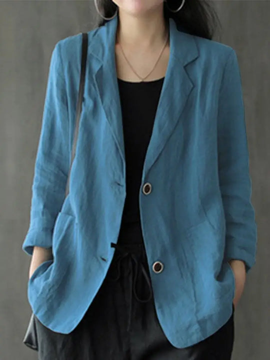 EB | Casual-Jacke mit Knöpfen für Damen