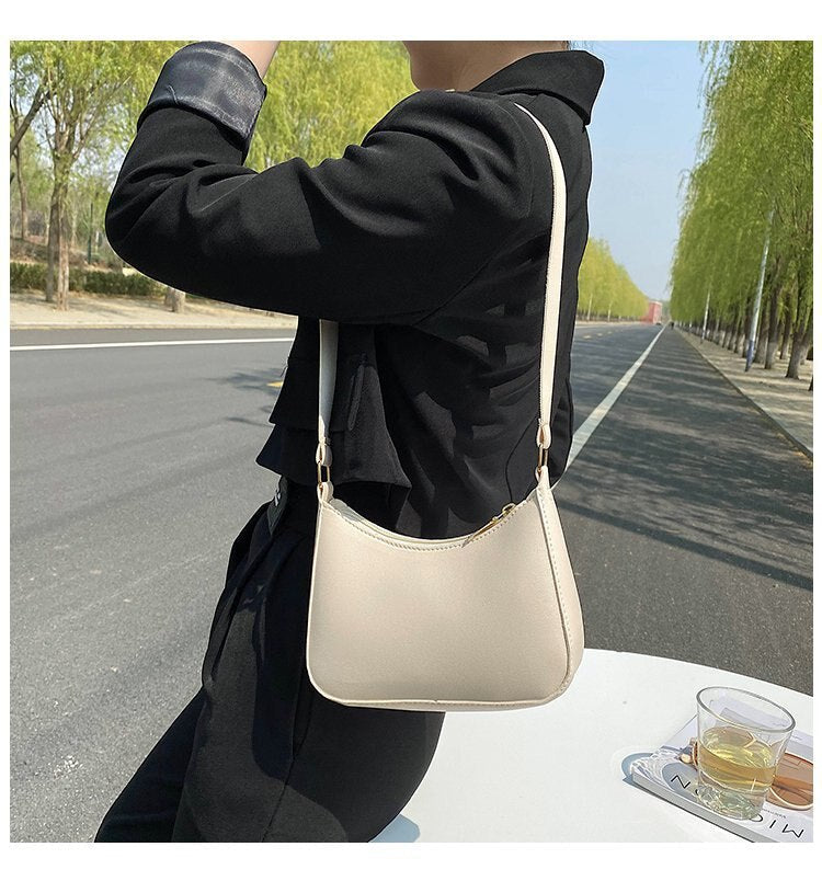 EB | Luxuriöse Retro-Tasche Exklusive Lederhandtasche mit Zeitlosem Charme