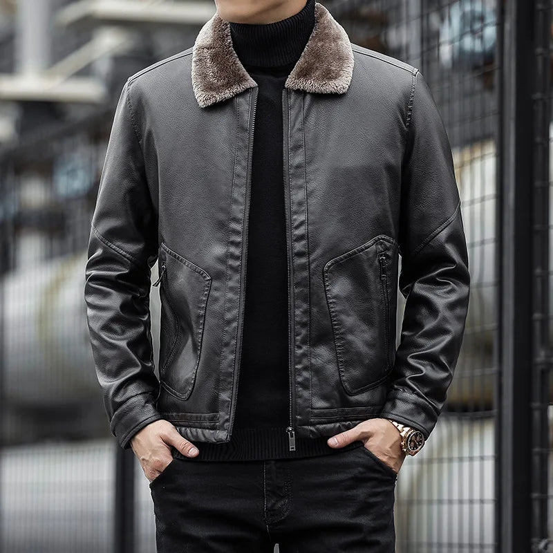 EB | Herrenjacke mit Wollkragen