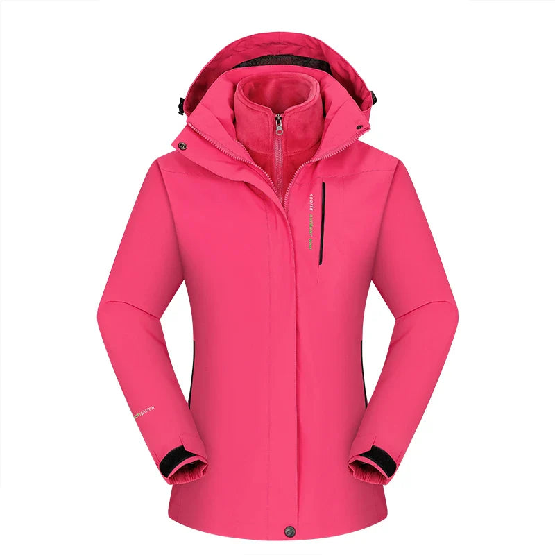 EB | 3-In-1 Fleecegefütterte Wanderojacke