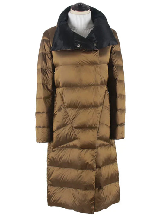 EB | Lange Karierte mit Taschen für Damen Ideal für Den Winter