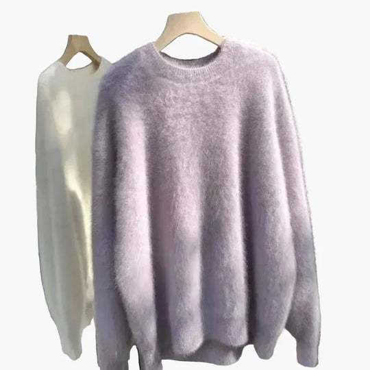 EB | Kuschelpullover Locker Geschnitten - Stilvoller Oversize Strick für Herbst & Winter