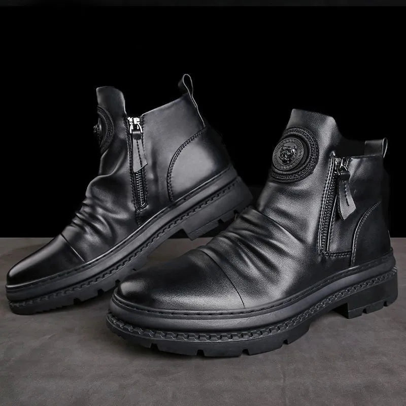 Herren Lederstiefel EB