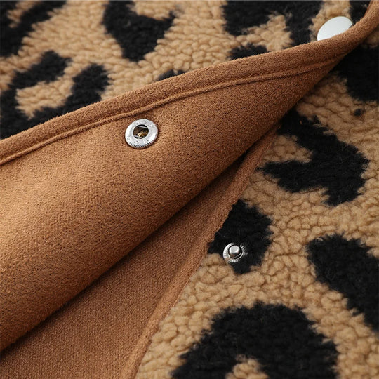EB | Leopard Wintermantel