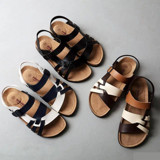EB | Orthopädische Premium Ledersandalen