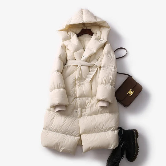EB | Lang mit Kapuze für Frauen Ideal für den Winter