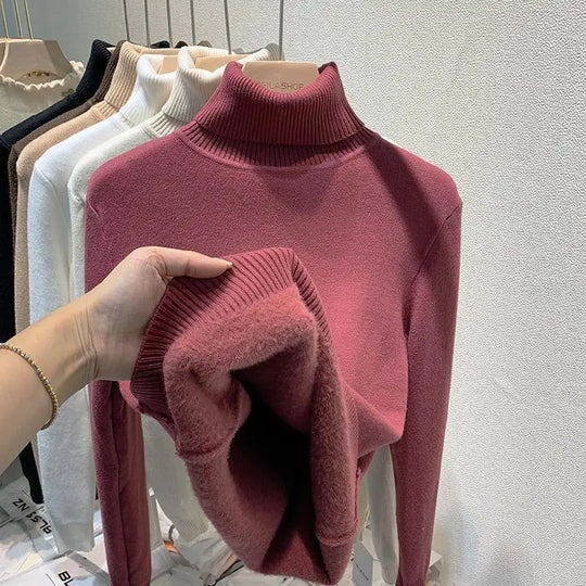 EB | Rollkragenpullover Modisch Warm Herbst Winter Elegant