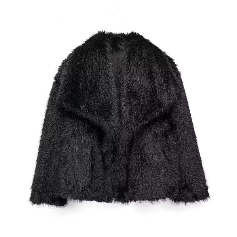 EB | Pelzjacke für Damen Luxus und Komfort Perfekt für Den Winter