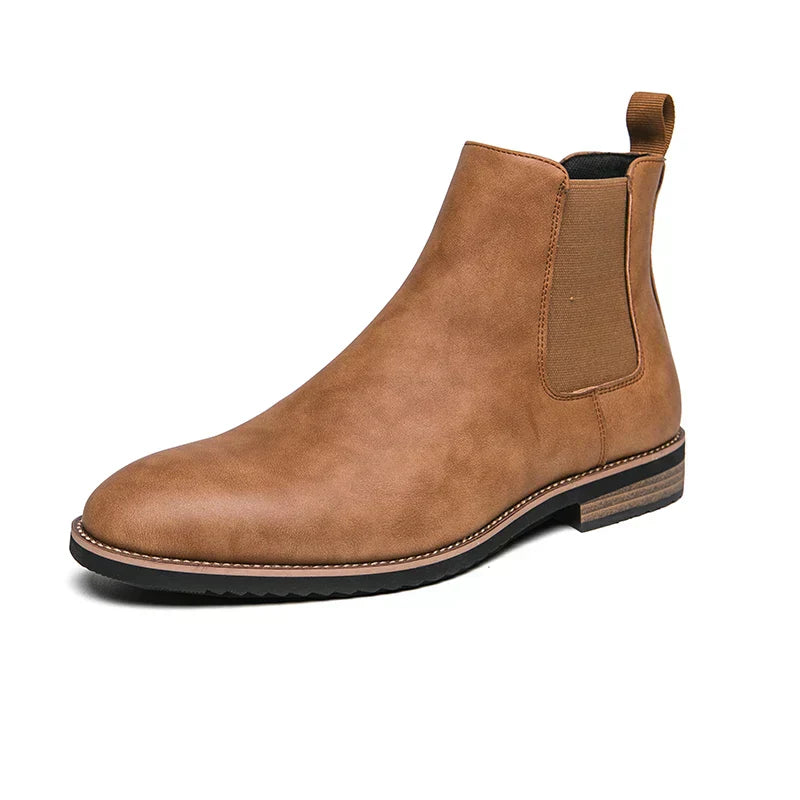 EB | Leder Chelsea Stiefel