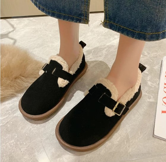 Mikaela Leder Hausschuhe | Warm & Trendy EB
