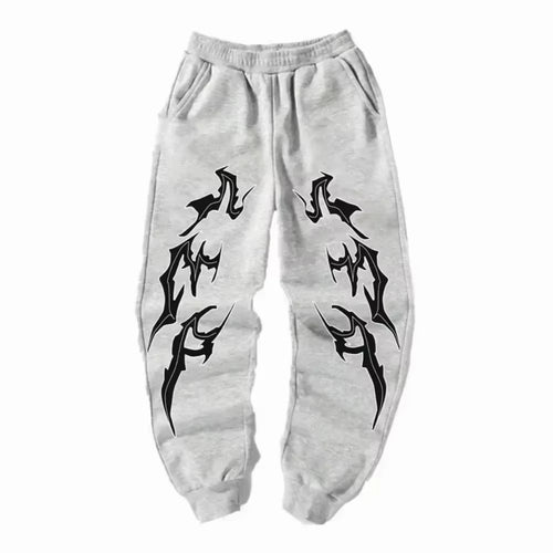 EB | Weinlese Ketten Print Sweatpants