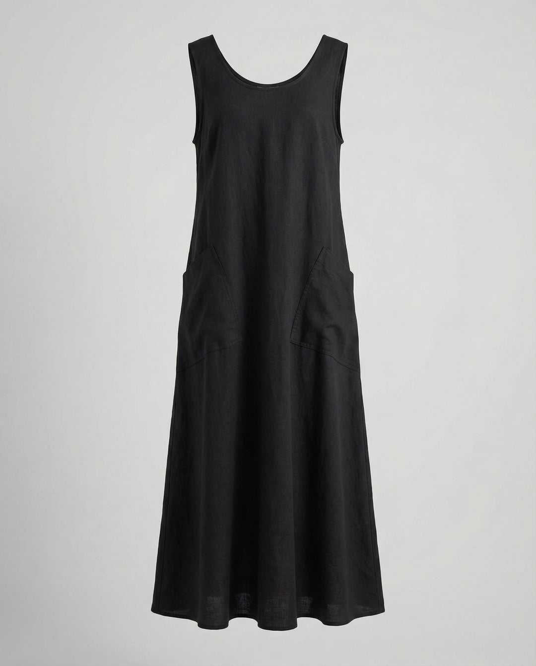 EB | Vintage Ärmelloses Plus Size Kleid