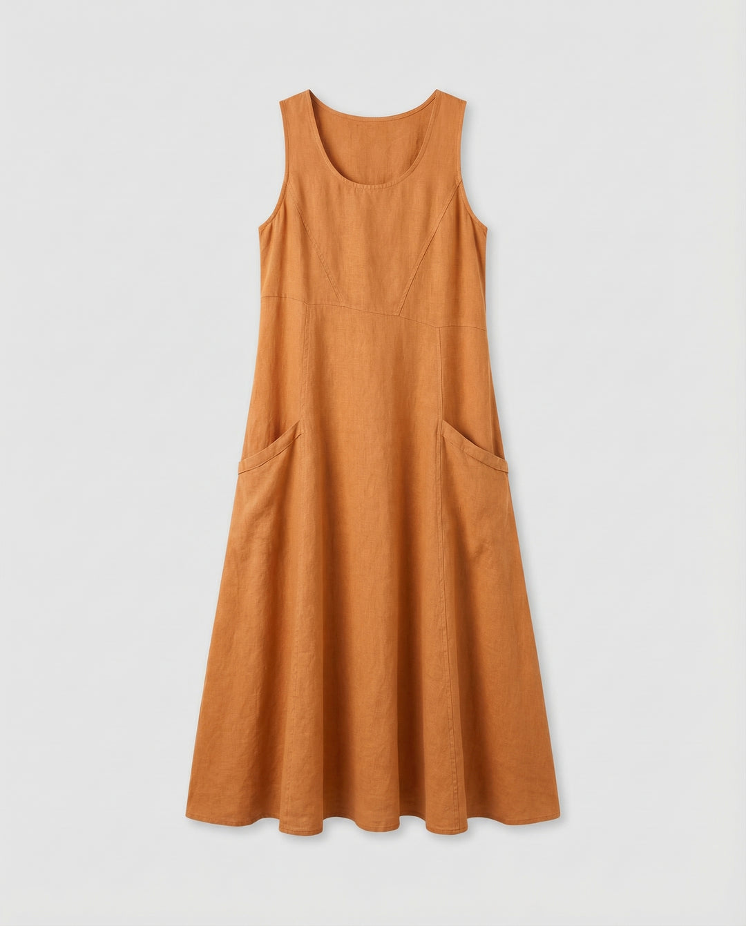 EB | Vintage Ärmelloses Plus Size Kleid