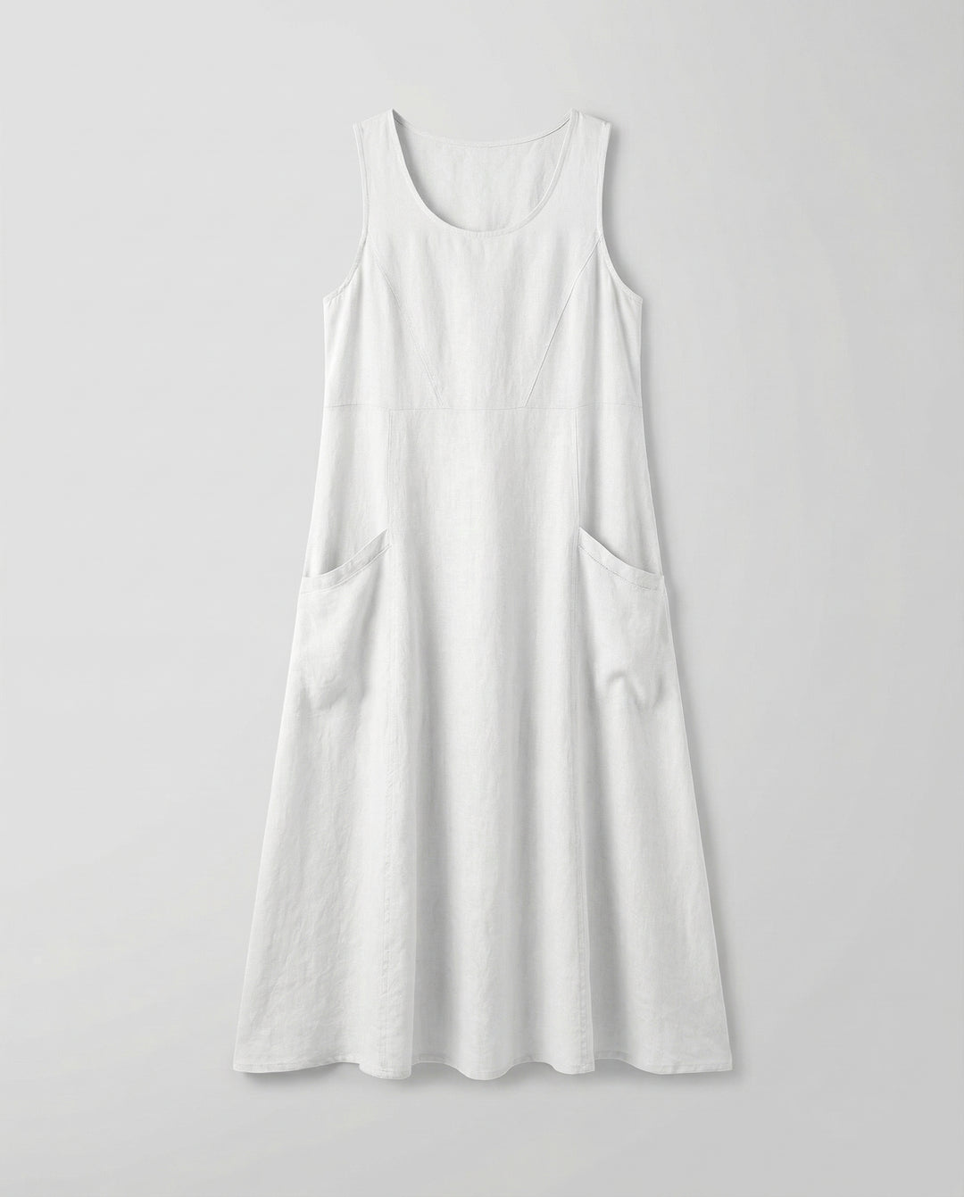 EB | Vintage Ärmelloses Plus Size Kleid