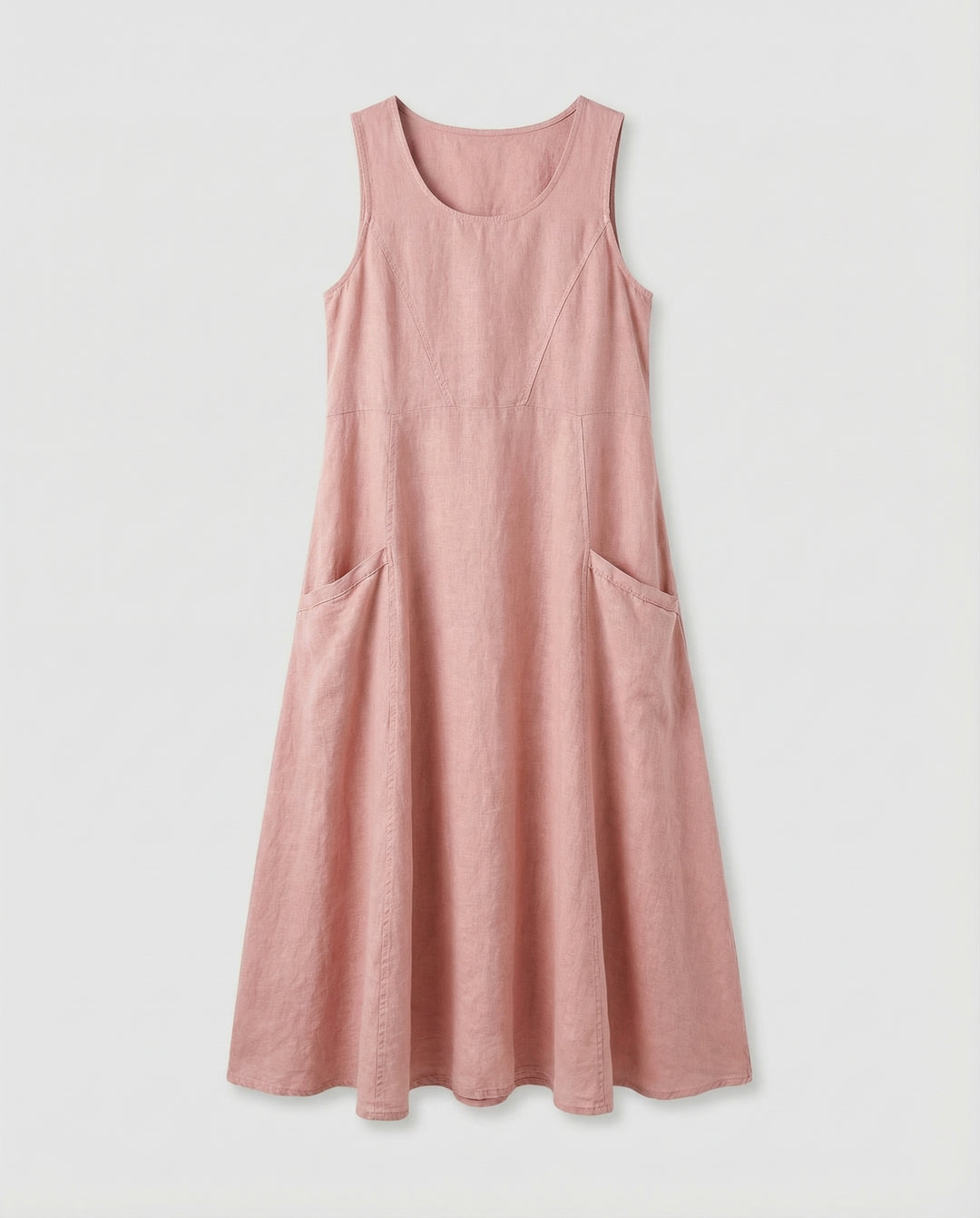 EB | Vintage Ärmelloses Plus Size Kleid