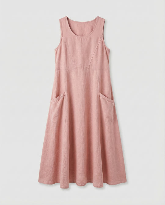 EB | Vintage Ärmelloses Plus Size Kleid