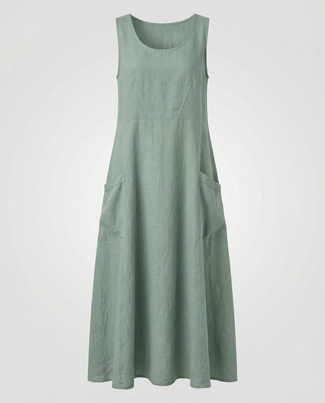 EB | Vintage Ärmelloses Plus Size Kleid