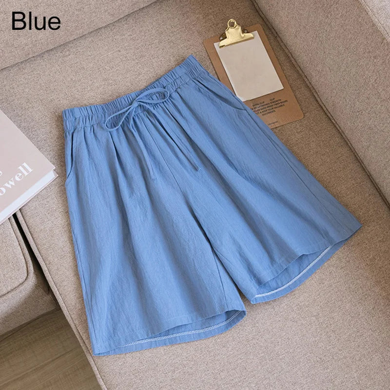 EB | Baumwoll-Knie-Lange Shorts
