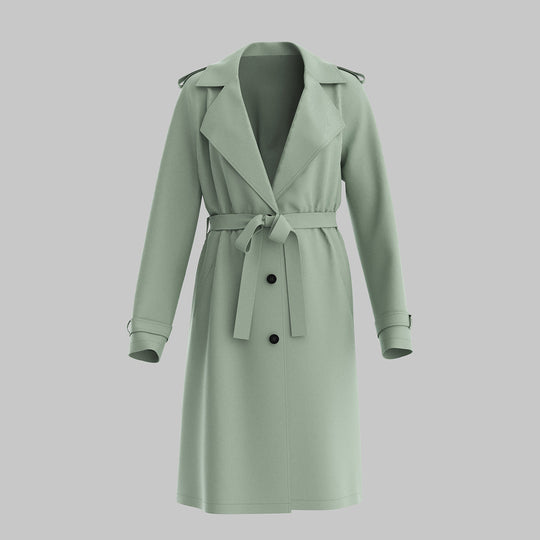 EB | Klassischer Trenchcoat mit Gürtel