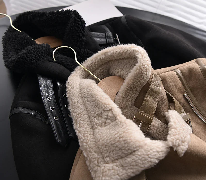 EB | Sherpa-Fleece-Bomberjacke