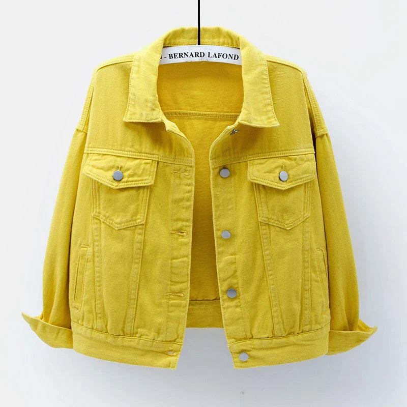 EB | Klassische Damen-Denimjacke Viele Farben