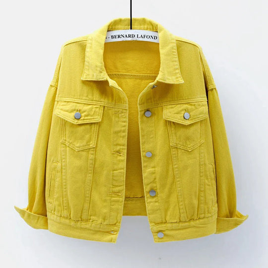 EB | Klassische Damen-Denimjacke Viele Farben