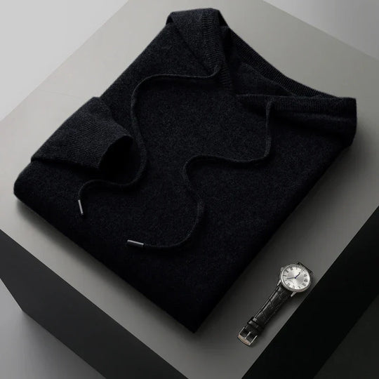 EB | Hoodie Aus Wollmix Wolle Warm und Bequem