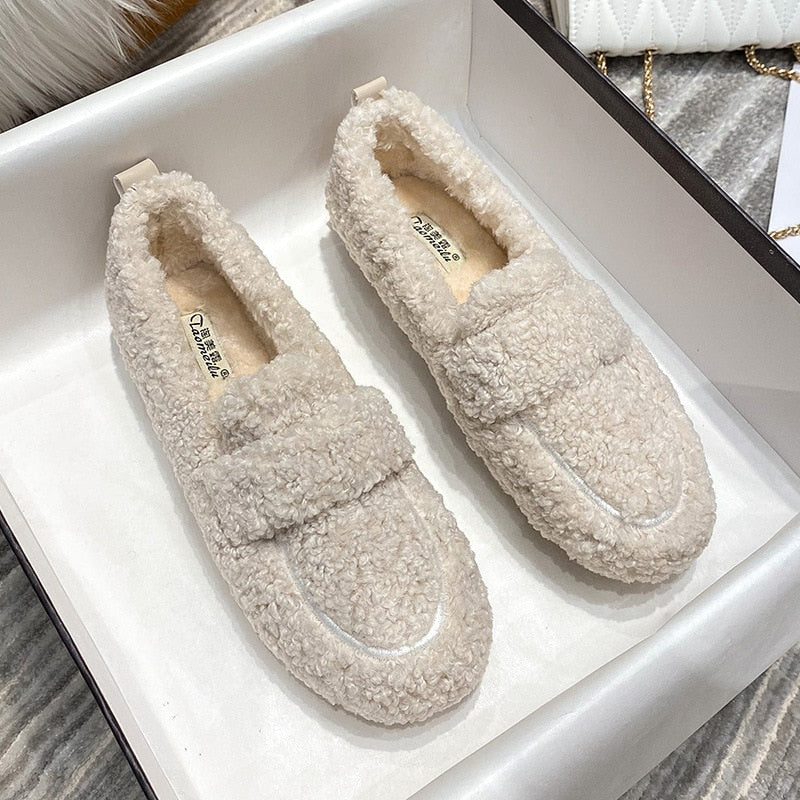 Plüsch-Pantoffel-Schuhe EB