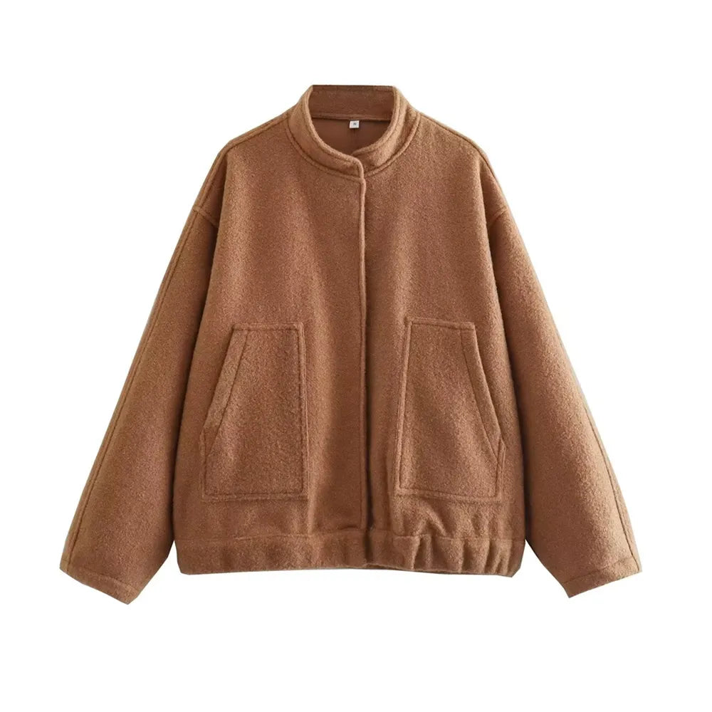 EB | Stylische Weinlese Bomberjacke