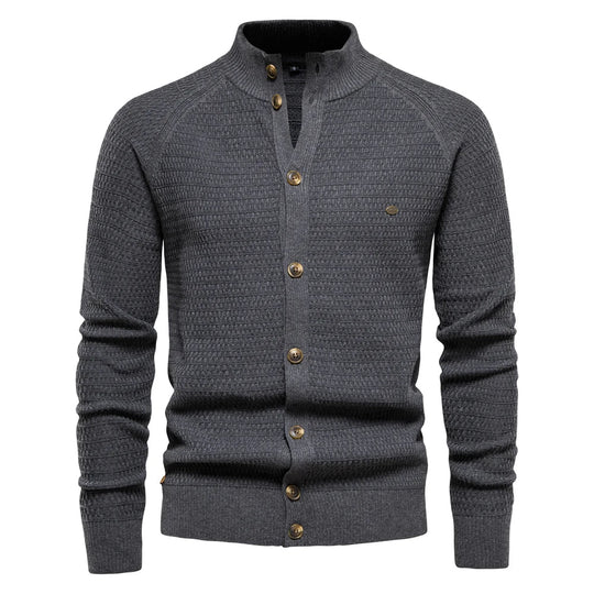 EB | Strick Cardigan mit Knöpfen Elegant und Komfortabel Perfekt für Layer-look