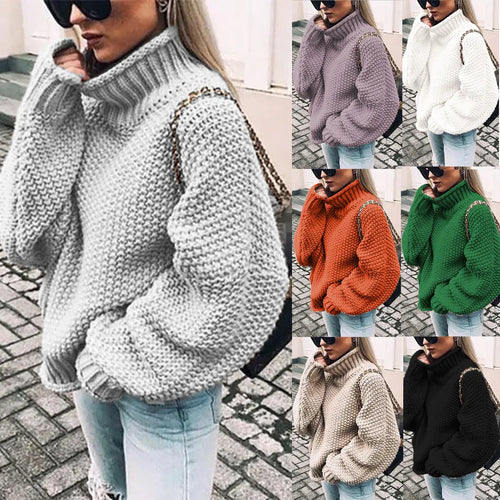 EB | Rollkragen Warmer Strickpullover