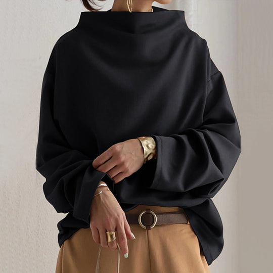 EB | Oversize-Pullover mit weitem Kragen