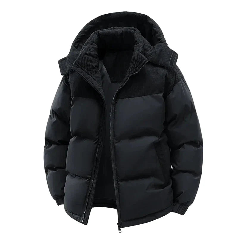 EB | Winter Steppjacke mit Kapuze - Modische Outdoorjacke für Kalte Tage