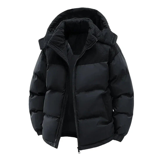 EB | Winter Steppjacke mit Kapuze - Modische Outdoorjacke für Kalte Tage