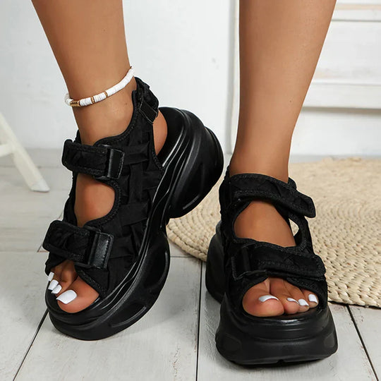 EB | Super Plattform Chunky Sandalen