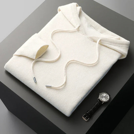 EB | Hoodie Aus Wollmix Wolle Warm und Bequem