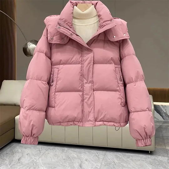 EB | Daunenjacke - Stil mit Kapuze