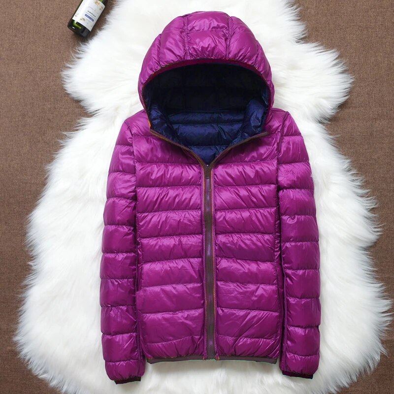 EB | Kapuzen Daunenjacke Spezielle Winter
