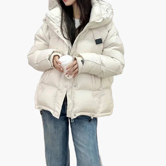 EB | Winter Steppjacke mit Kapuze - Modische Outdoorjacke, Freizeit & Alltag