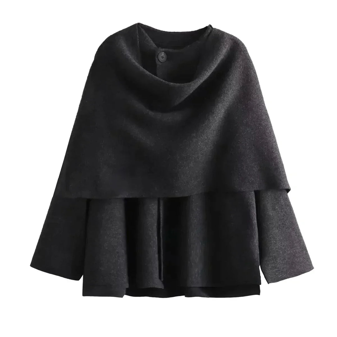 EB | Jacke mit Schal Bequem und Warm Perfekt für Den Winter